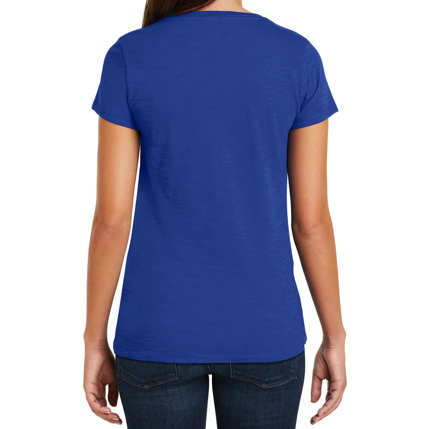 Women's Super Slub V-Neck Tee