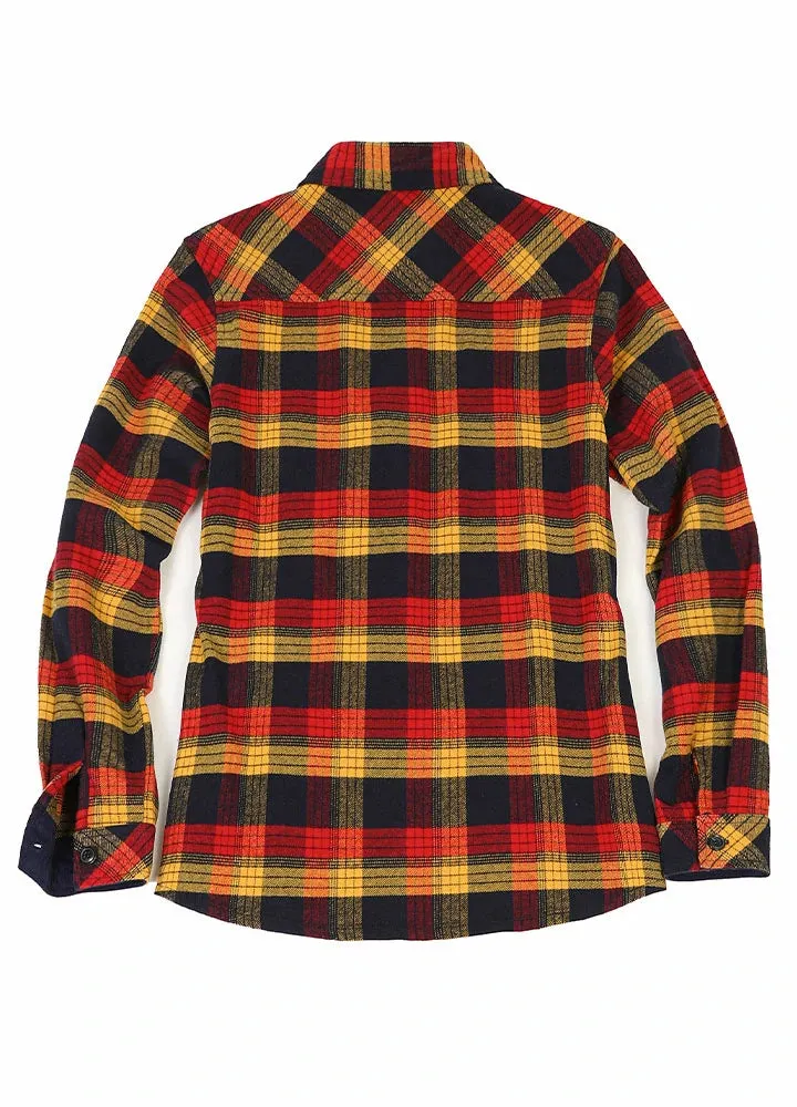 Women's Timberline Midweight Flannel Shirt,8oz